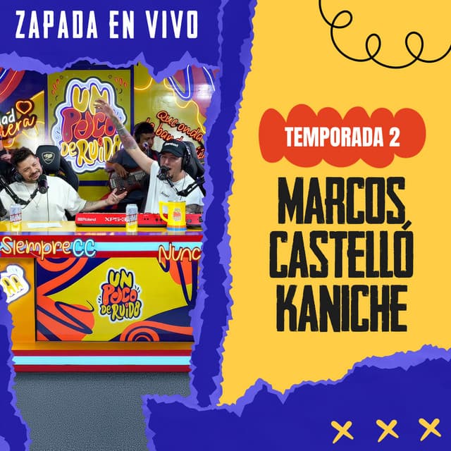 MARCOS CASTELLO KANICHE / Zapada EN VIVO en UN POCO DE RUIDO ! cover