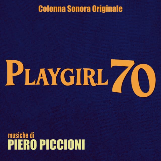 Playgirl 70 (Colonna sonora originale) cover