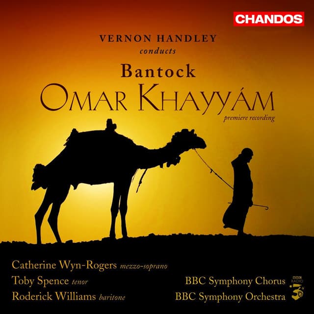 Bantock: Omar Khayyam cover