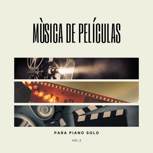 Mùsica de Películas para Piano Solo, Vol. 2 (Las Bandas Sonoras de Cine) cover