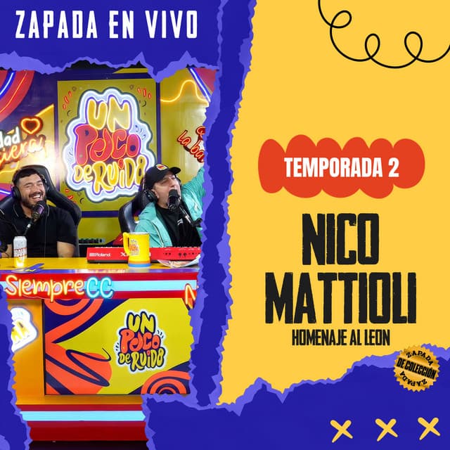 HOMENAJE AL LEON con Nico Mattioli / Zapada en vivo en UN POCO DE RUIDO cover