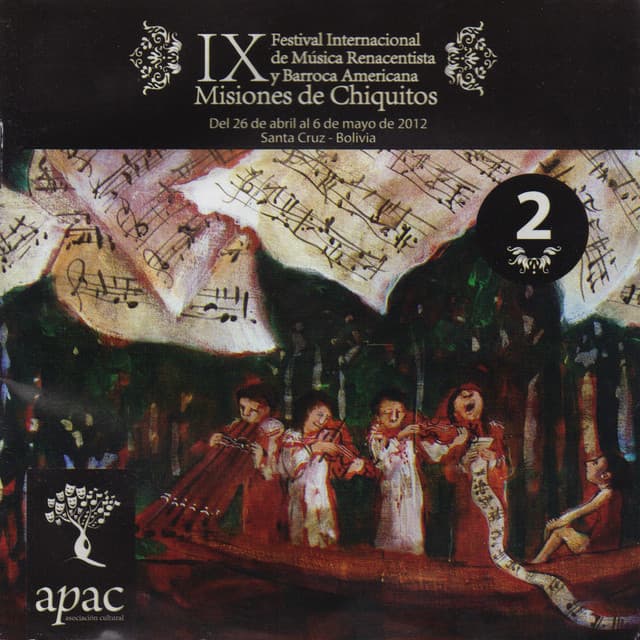 IX Festival de Música Barroca "Misiones de Chiquitos" Vol. 2 cover
