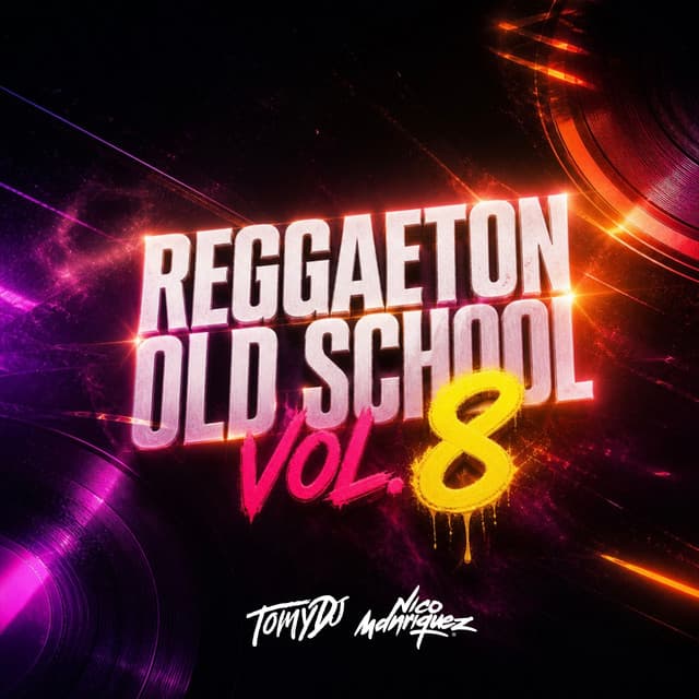 Reggaeton Old School, Vol. 8 cover