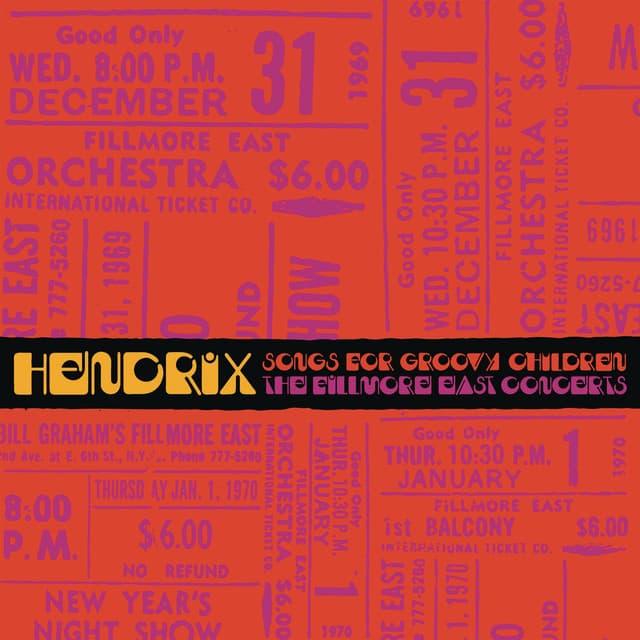 Songs For Groovy Children: The Fillmore East Concerts cover